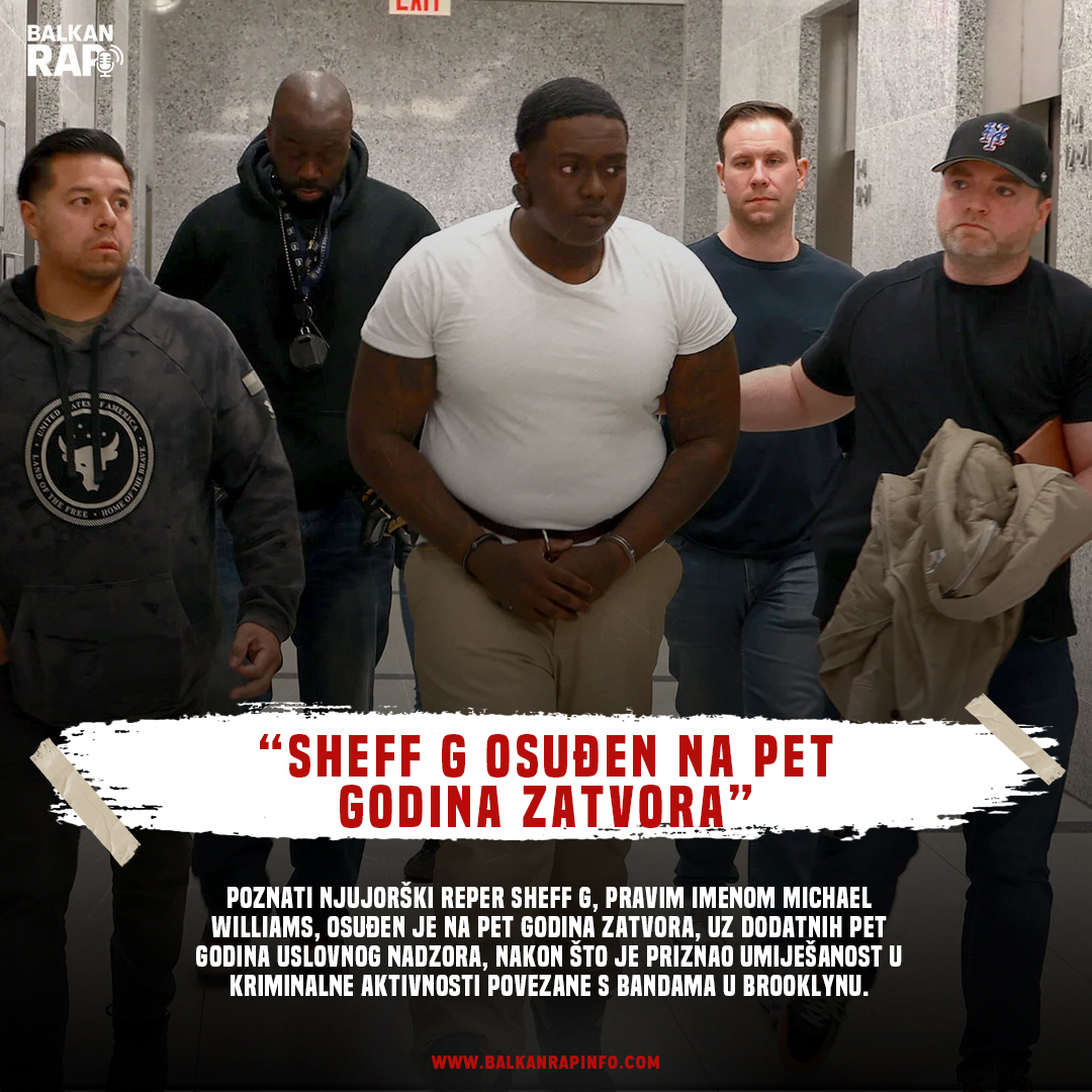 Sheff G osuđen na pet godina zatvora !
