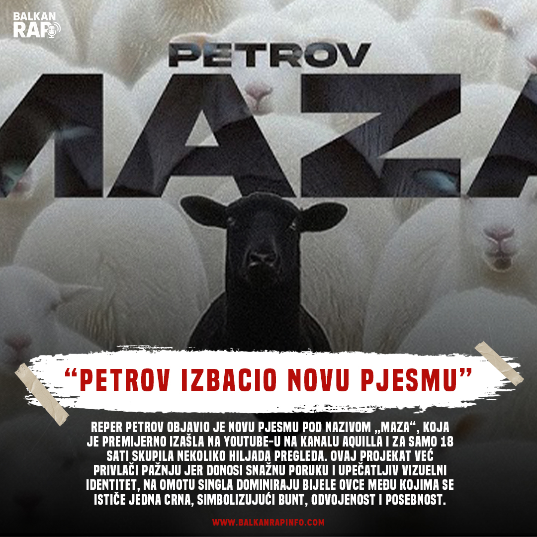 Petrov izbacio novu pjesmu