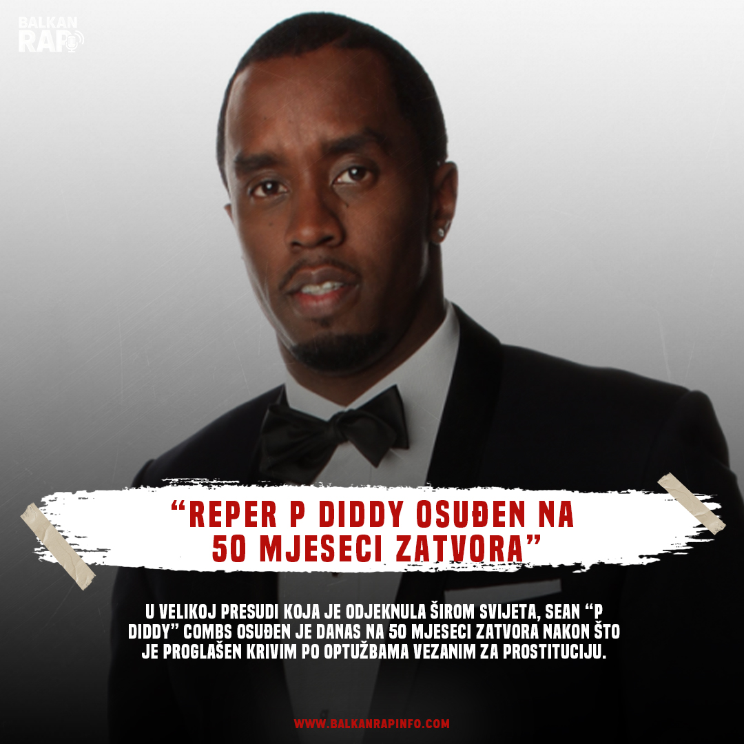 Reper P Diddy osuđen na 50 mjeseci zatvora !