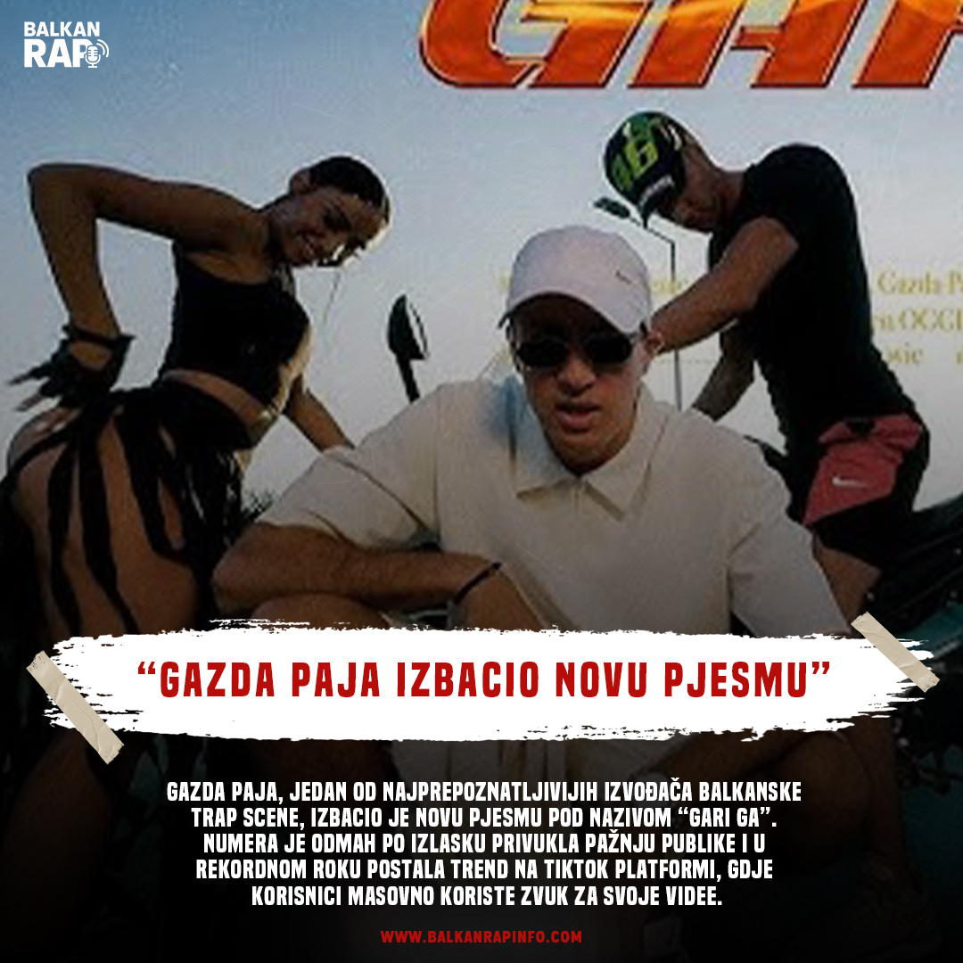 Gazda Paja izbacio novu pjesmu