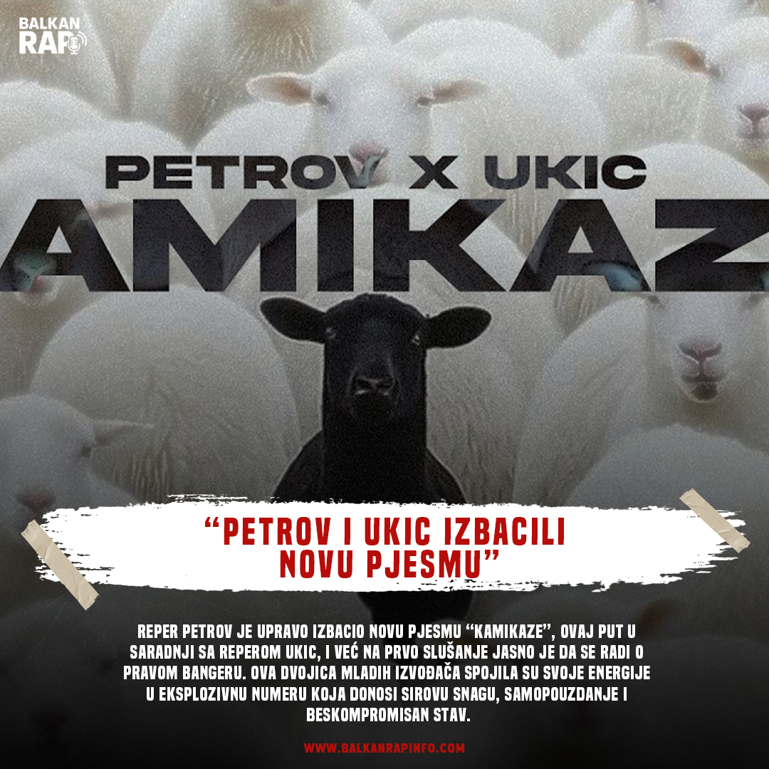 Petrov izbacio novu pjesmu “Kamikaze”, eksplozivan povratak na scenu!