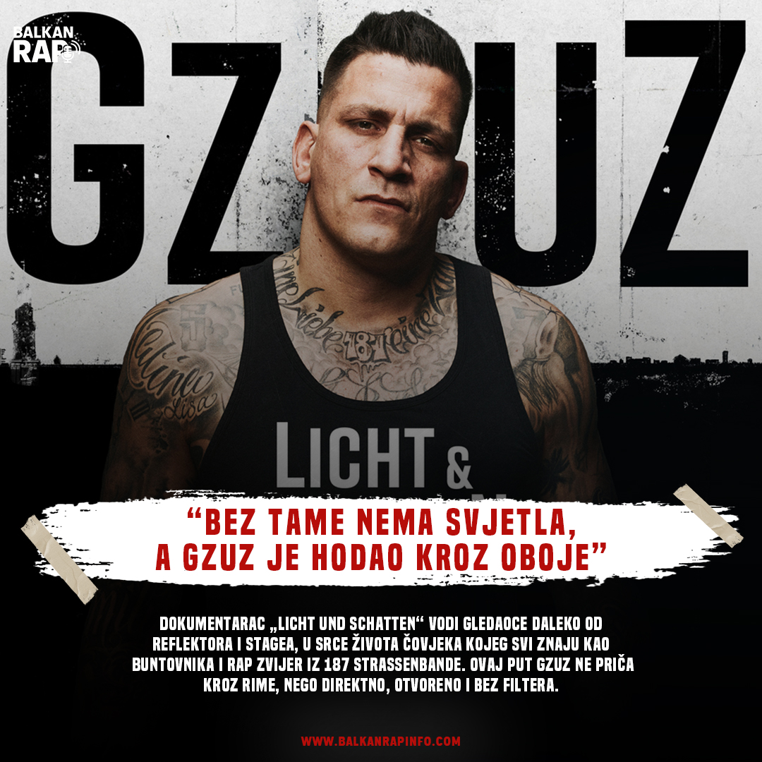Bez tame nema svjetla, a Gzuz je hodao kroz oboje