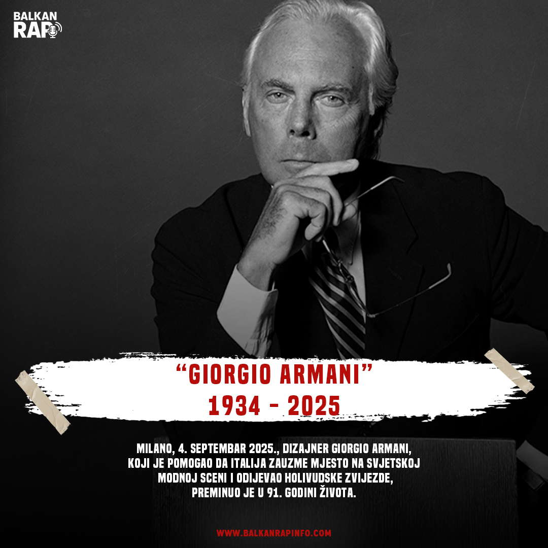Preminuo Giorgio Armani,dizajner koji je promijenio lice mode