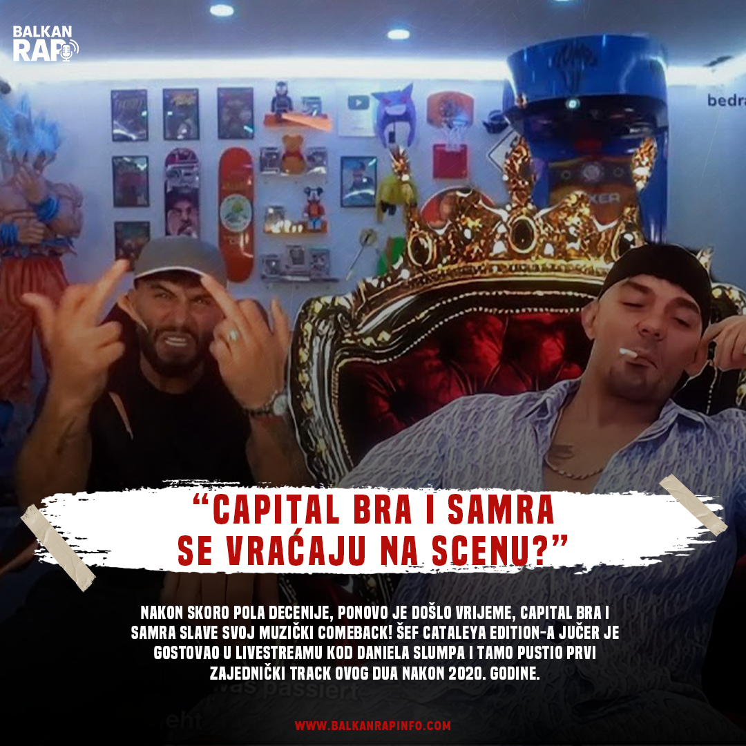 CAPITAL BRA I SAMRA  SE VRAĆAJU NA SCENU?