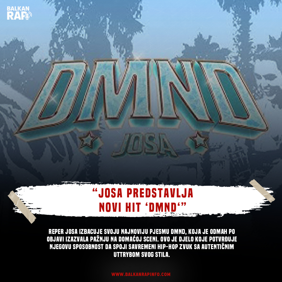 Josa predstavlja novi hit "DMND"