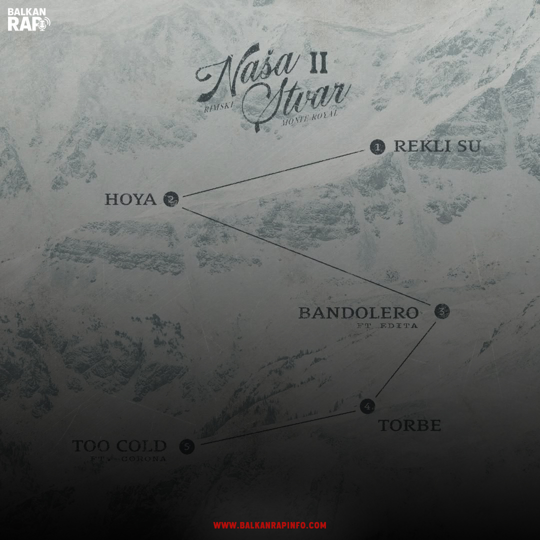 Rimski otkrio tracklistu za “Naša Stvar 2: Monte Royal”